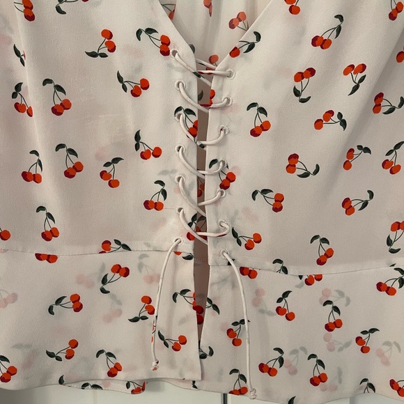 Intermix Silk Blouse - Picture 3 of 5